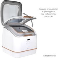Настольная посудомоечная машина Oursson DW4003TD/WH