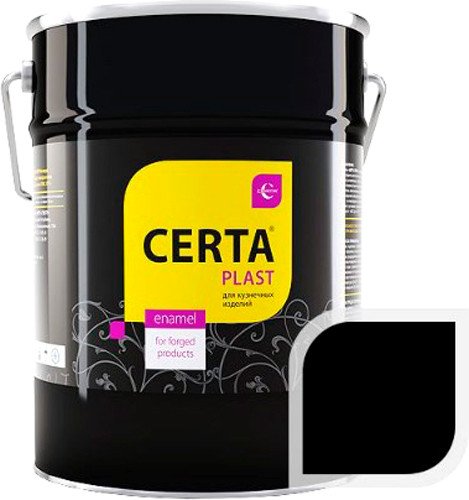

Эмаль Certa Plast 10 кг (черный)