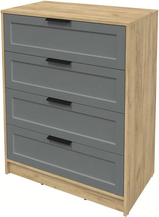 

Комод Интерлиния Концепт Тренд КТ-К80 (дуб золотой/серый)