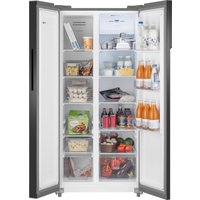 Холодильник side by side Weissgauff WSBS 500 Inverter NoFrost Bru Steel Glass