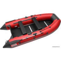 Моторная лодка Roger Boat Hunter Keel 3500 (малокилевая, красный/черный)