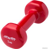 Гантель Starfit DB-101 1 кг (красный)