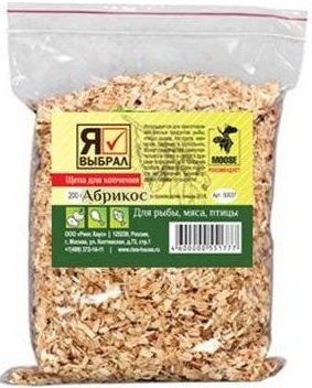 

Щепа для копчения Я выбрал Абрикос 1 дм 81137