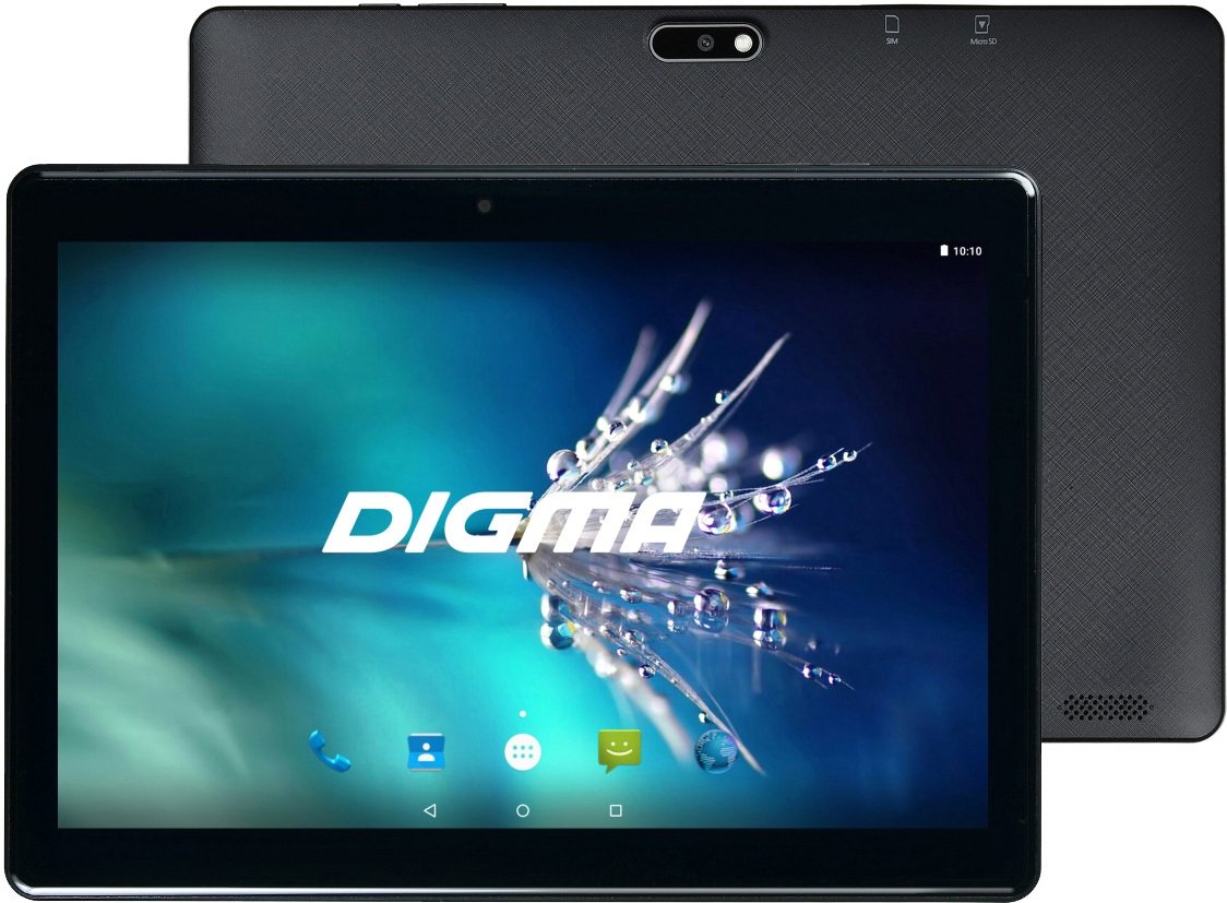 

Планшет Digma Optima 1025N TS1190ML 16GB 4G (черный)
