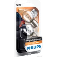 Лампа накаливания Philips P21W Vision 2шт [12498B2]