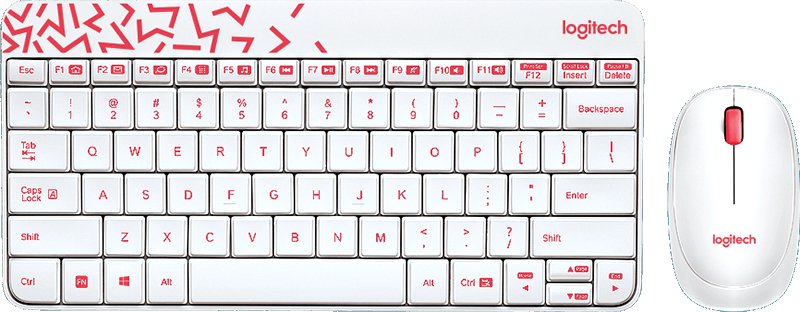 

Офисный набор Logitech MK240 Nano 920-008212 (белый)