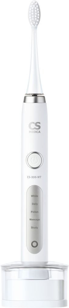 

Электрическая зубная щетка CS Medica CS-333-WT