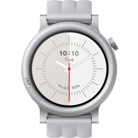 Умные часы CMF Watch 3 Pro (светло-серый, серый силиконовый ремешок)