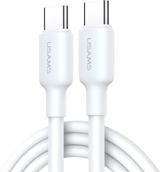 Кабель Usams U84 US-SJ614 USB Type-C - USB Type-C (2 м, белый)
