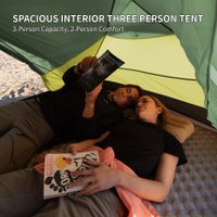 Треккинговая палатка Naturehike Mongar Hiking Tent BASE (зеленый)