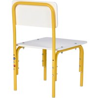 Детский стул Фея Мой малыш 0002744.29 (белый/желтый)