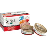 Консервированный корм для кошек Schesir Tuna with Shrimps 300 г