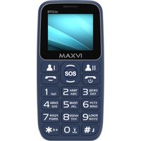 Телефон Maxvi B110ds (синий)