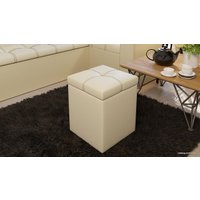 Пуфик Трия Остин (кожзам, светлый)