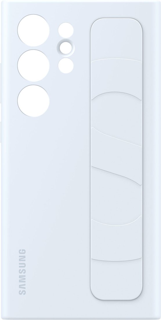 

Чехол для телефона Samsung Standing Grip Case S24 Ultra (светло-голубой)