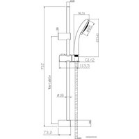 Смеситель Cersanit Nature 64514