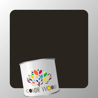 Эмаль Colorwood RAL 8019 (0.45 кг + 225 мл отвердитель)
