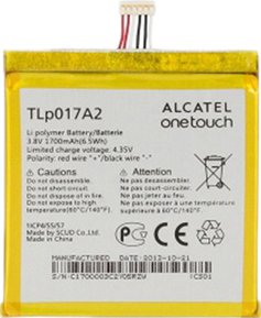

Аккумулятор для телефона Копия Alcatel TLp017A2