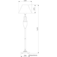 Торшер Евросвет Majorka 009/1T MRD (бордо)