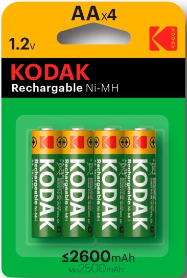 

Аккумулятор Kodak HR6-4BL 2600mAh KAAHR-4 30955097-RU1