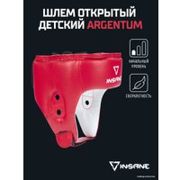 Cпортивный шлем Insane Argentum IN22-HG100 XS (красный)