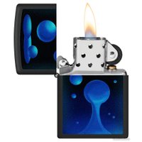 Зажигалка Zippo Lava Lamp Black Matte 48675