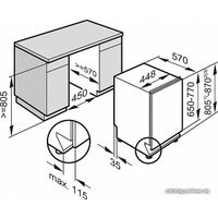 Встраиваемая посудомоечная машина Miele G 5481 SCVi SL Active