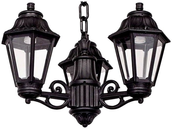 

Уличный подвесной светильник Fumagalli Sichem/Anna 3L E22.120.S30.AXF1R