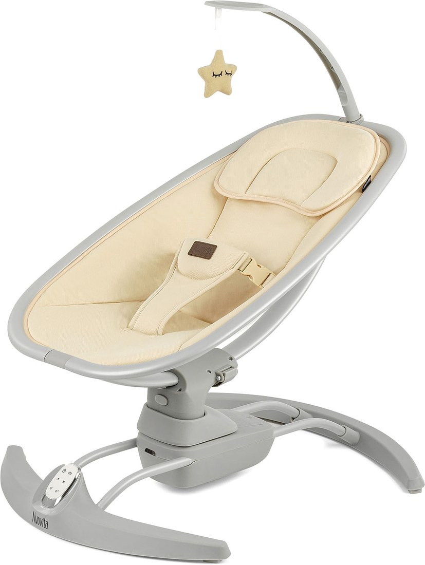 

Шезлонг Nuovita Agio (серый/бежевый)