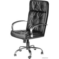 Офисное кресло OLSS Президент хром (черный)