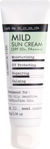 Derma Factory Крем солнцезащитный Mild Sun Cream 30 мл