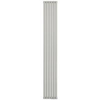 Стальной трубчатый радиатор Сунержа Эстет-11 1800х270 6 секций (хром)