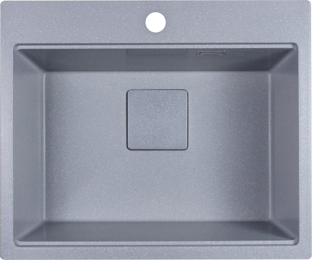 

Кухонная мойка Marblan Comfort 60 (серебристый, с сифоном)