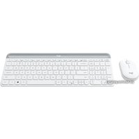 Офисный набор Logitech MK470 Slim Wireless Combo 920-009183 (белый, нет кириллицы)