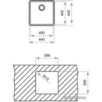 Кухонная мойка TEKA Be Linea RS15 40.40