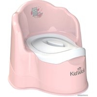 Детский горшок Kidwick Трон KW070302 (розовый/белый)