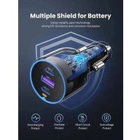 Автомобильное зарядное Ugreen EC703 35024