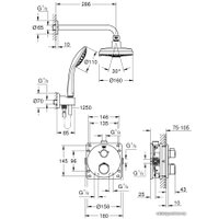 Душевая система  Grohe Grohtherm 34735000