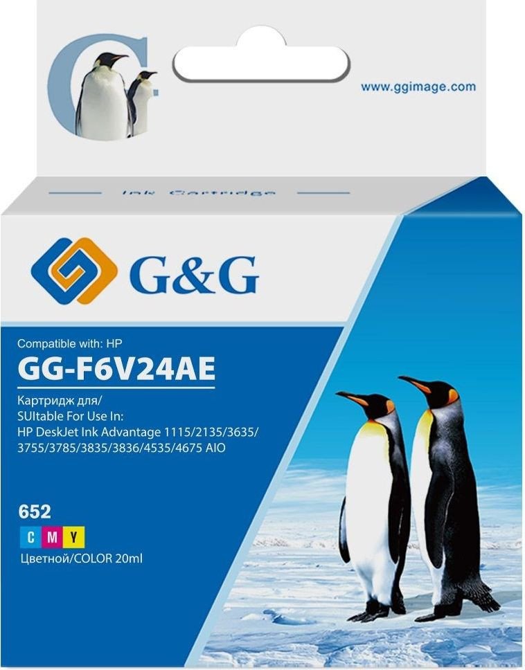 

Картридж G&G GG-F6V24AE (аналог HP F6V24AE)