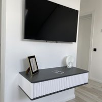 Туалетный столик без зеркала Shtabe Royal 5010 эко (металл бруклин)