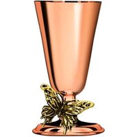 Рюмка Кольчугинский мельхиор Бабочка №4 КМ1043РМ06