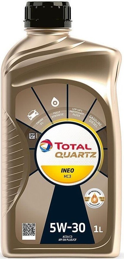

Моторное масло Total Quartz Ineo MC3 5W-30 1л