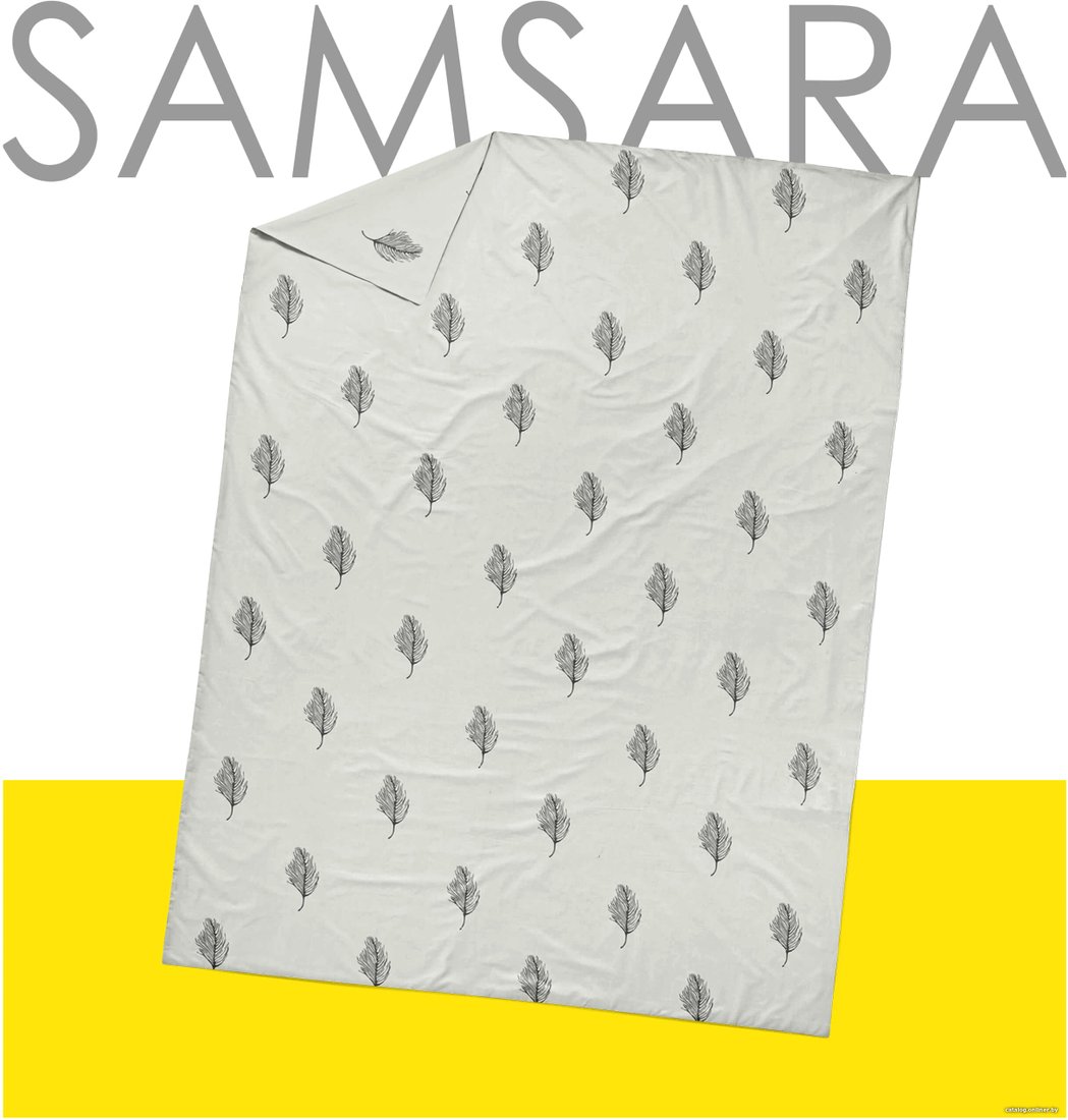 Простыня Samsara Перья 240Пр-11 220x240