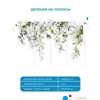 Фотообои ФабрикаФресок Зеленый гербарий 704270 (400x270)