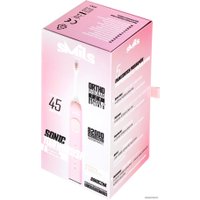 Электрическая зубная щетка Vitammy SMILS (розовая пудра)