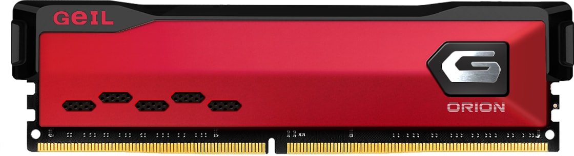

Оперативная память GeIL Orion 8ГБ DDR4 3600 МГц GOR48GB3600C18BSC