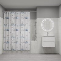 Шторка-занавеска для ванны IDDIS BO02P18i11