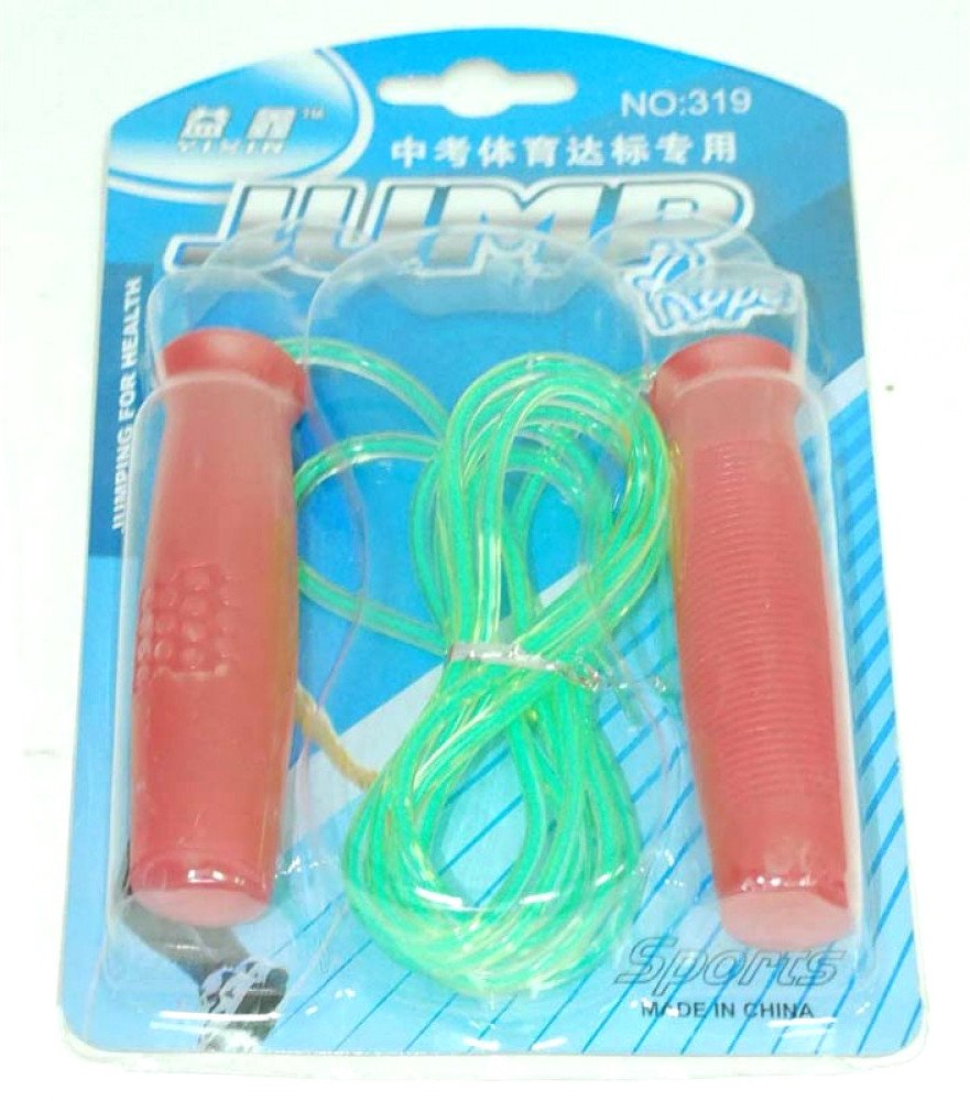 

Скакалка ZEZ Sport DV0727 (красный; зеленый)