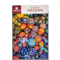 Коврик для ванной Vortex Velur Spa марблс 24281 40x60