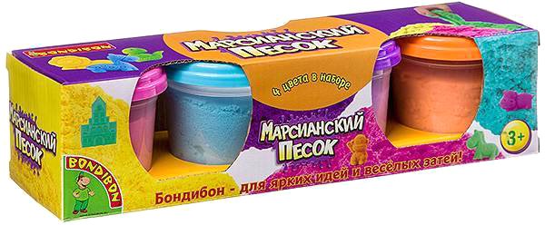 

Песок кинетический Bondibon Марсианский песок ВВ2729
